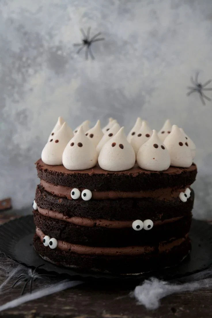 Ghost Halloween Cake