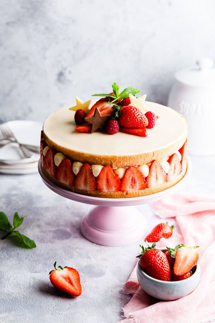 Mini Strawberry Cheesecake