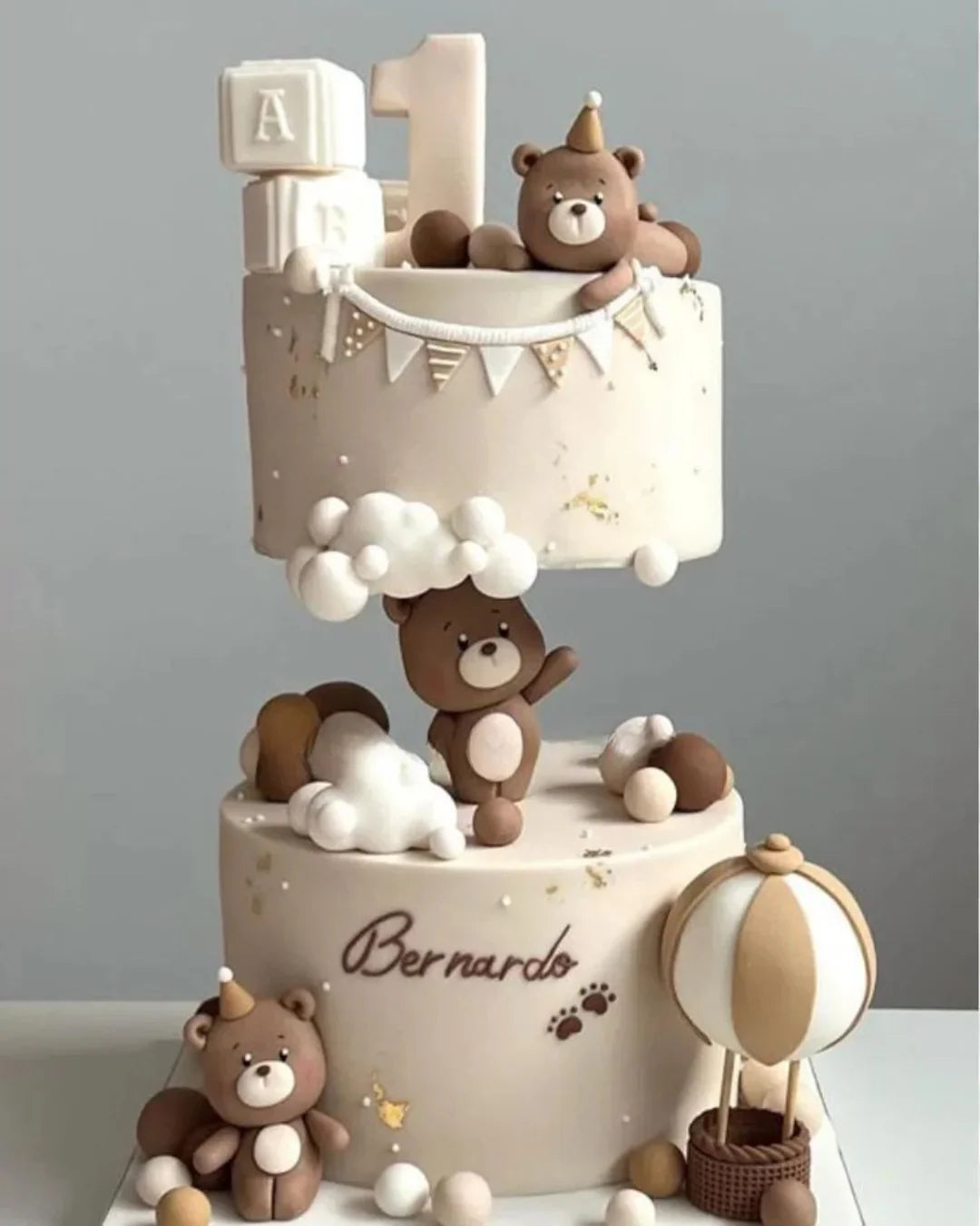 Bear Stacked Cake