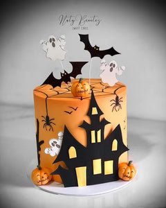 Haunted Castle Night Cake