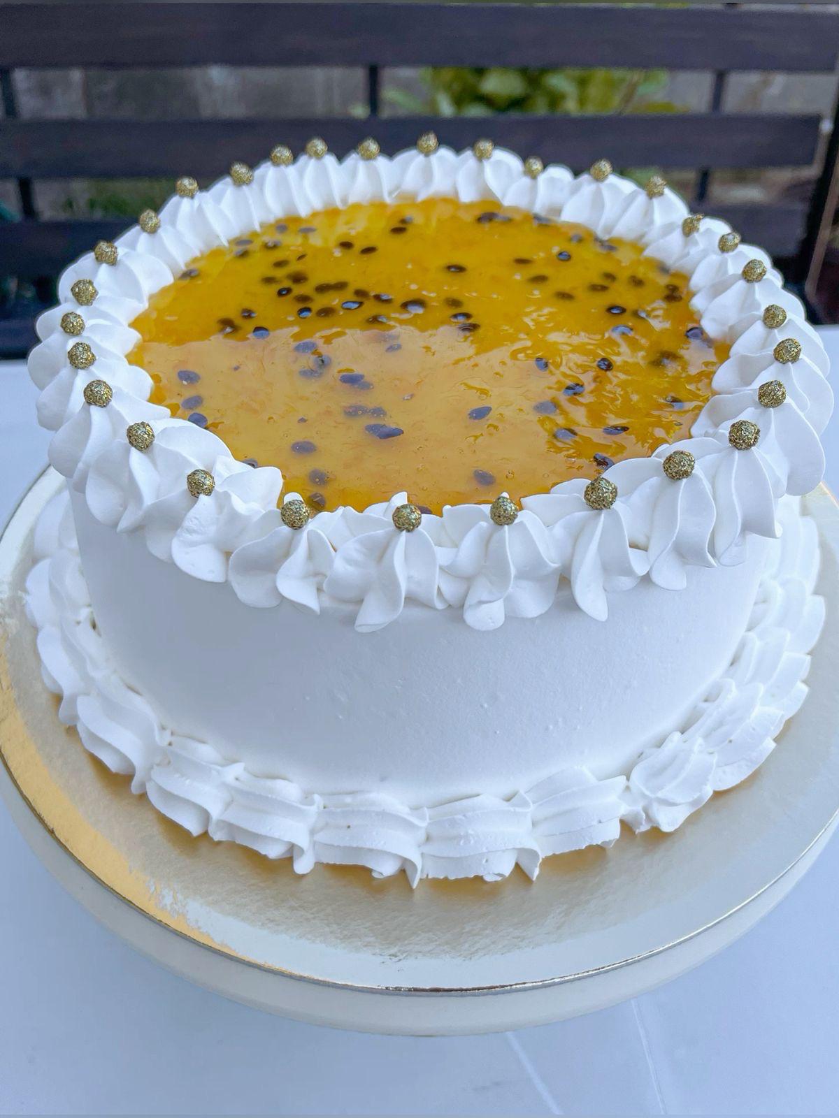 Mango and passion fruit