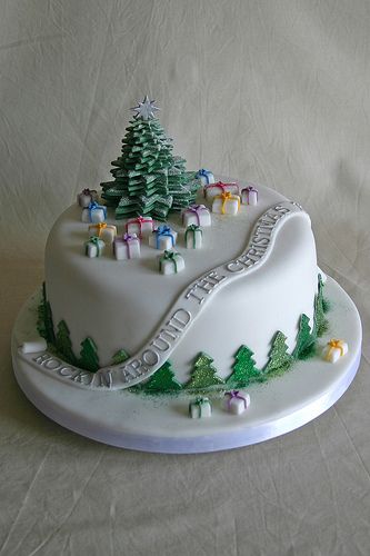 Winter Wonderland Cake
