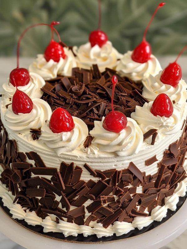 Blackforest sponge cake