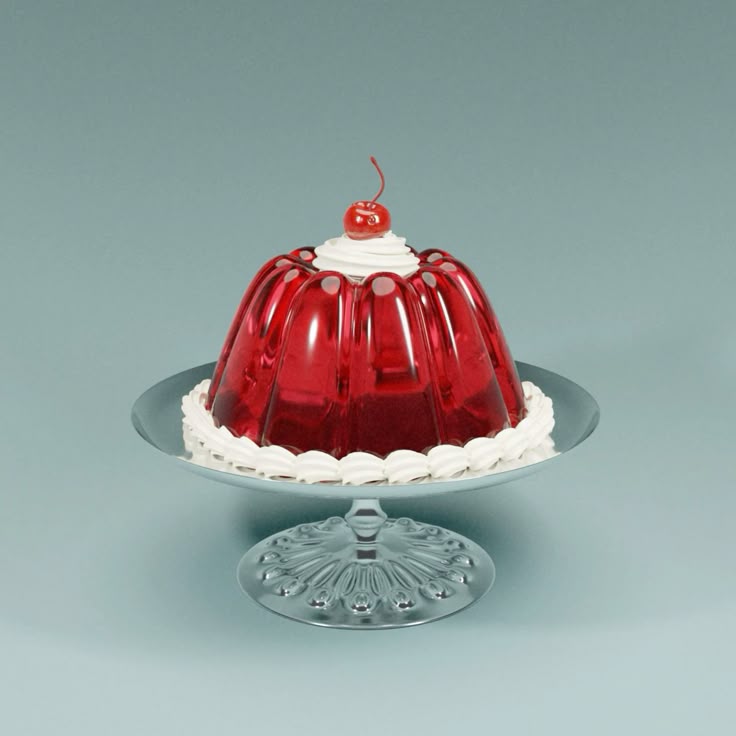 Ruby Crown Jelly Cake