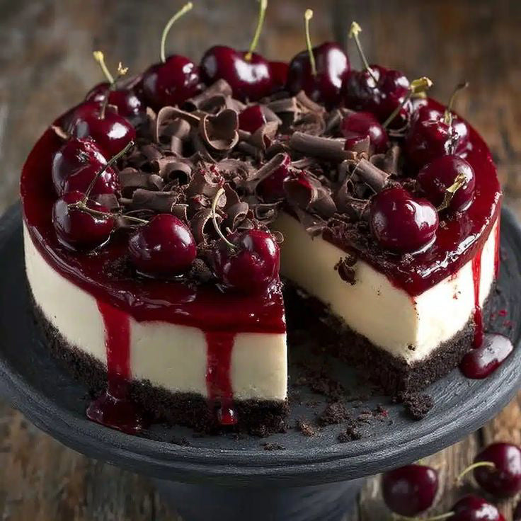 Strawberry Lemon Gelatin Cheesecake