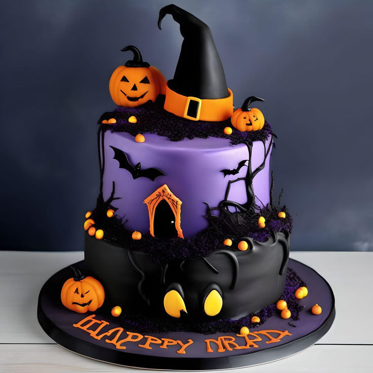 Witch’s Hat Mystery Cake