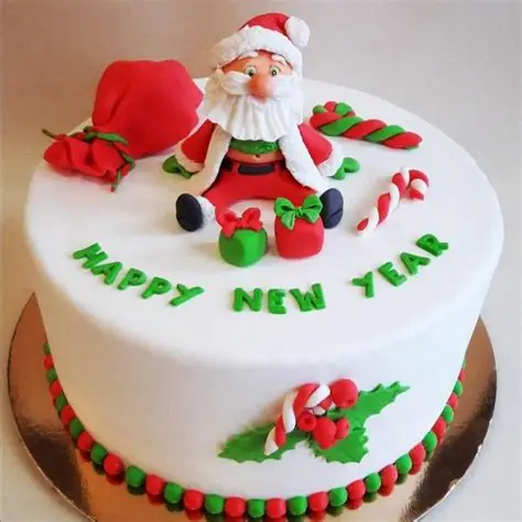 Santa’s New Year Bash Cake