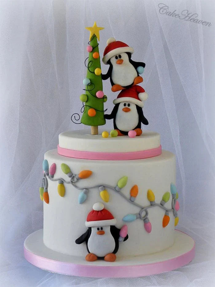Penguin Wonderland Cake
